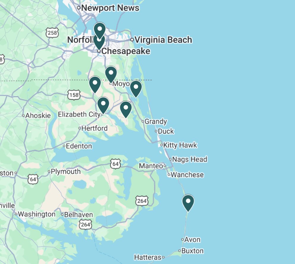 Service area map